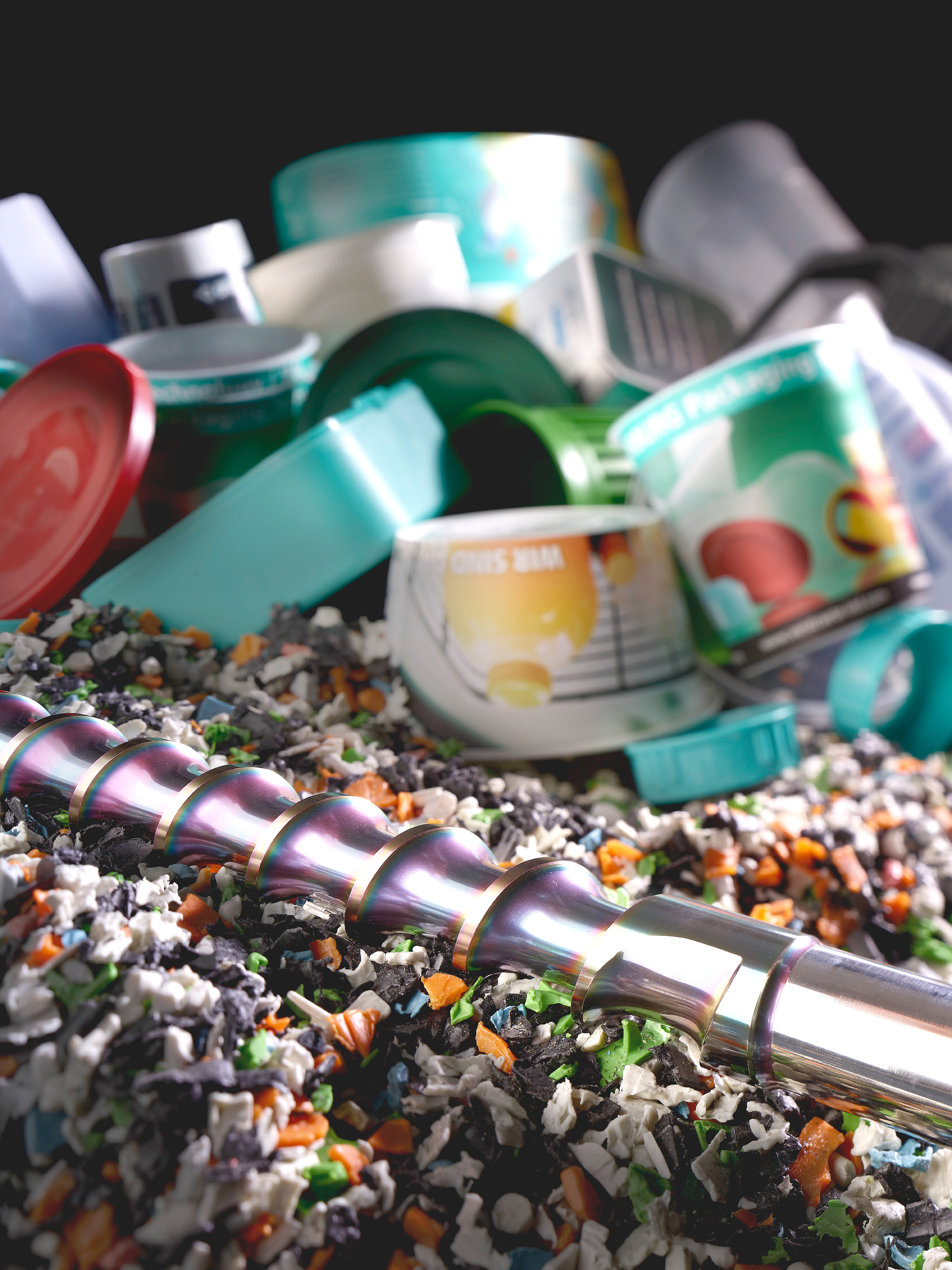 Rezyklat-Paket zur Verarbeitung von recycelten Kunststoffen